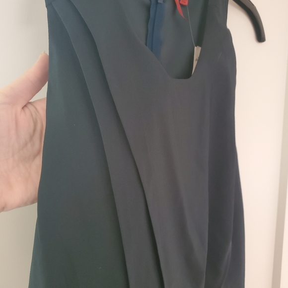 Saks 548 NWT Green Dress - pretty open back - Picture 9 of 16